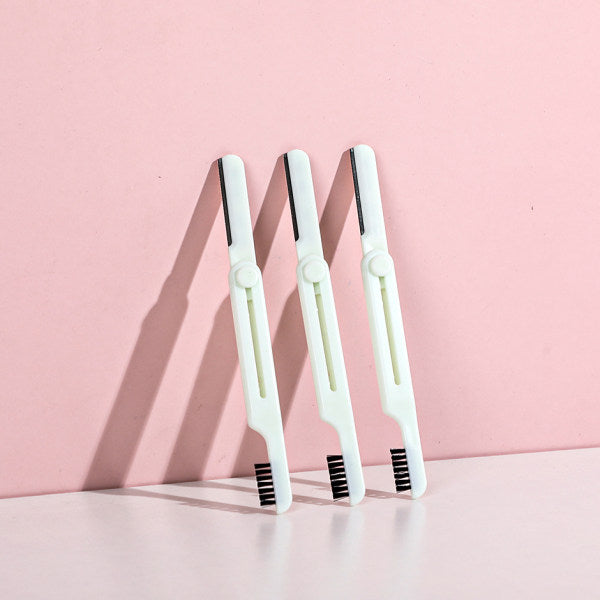 Multifunctional retractable portable eyebrow trimmer 3pcs