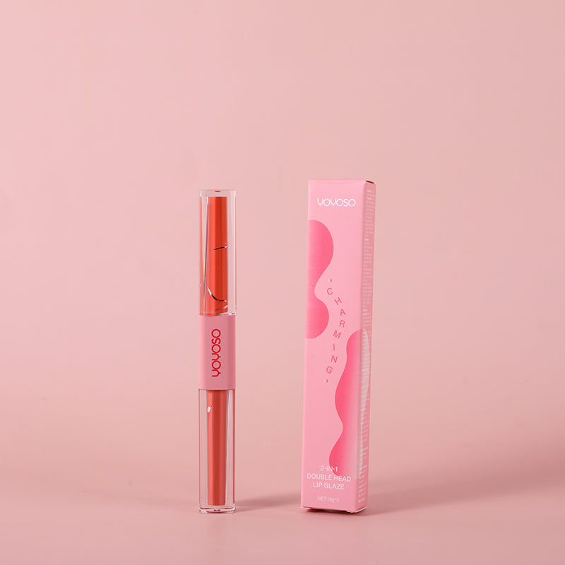 YOYOSO Double head 2-in-1 lip gloss-W02#
