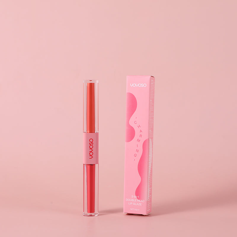 YOYOSO Double head 2-in-1 lip gloss-W08#