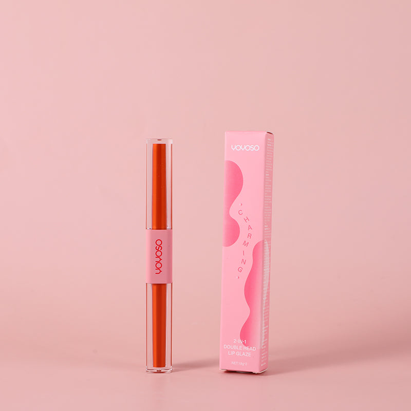 YOYOSO Double head 2-in-1 lip gloss-W10#