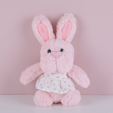 Ellie rabbit pink doll-20cm(plastic eyes)
