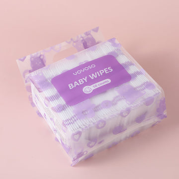 Purple Little Bear 50 Counts Wipes