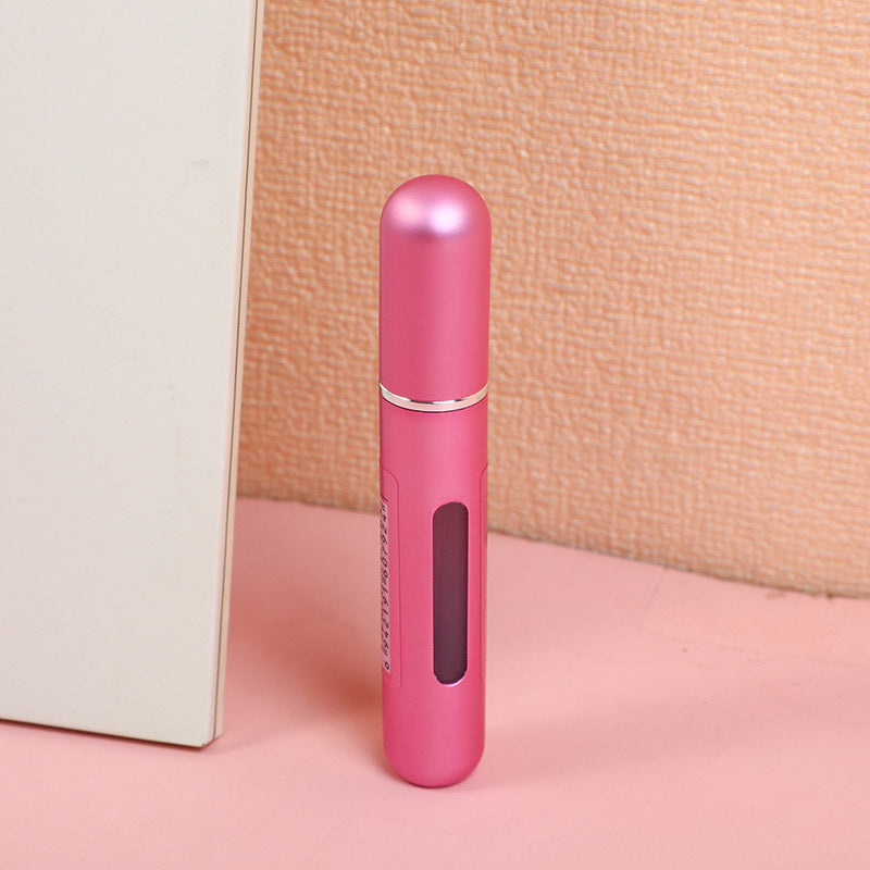 Refillable Perfume Dispenser Bottle 10ml - Frosted Pink