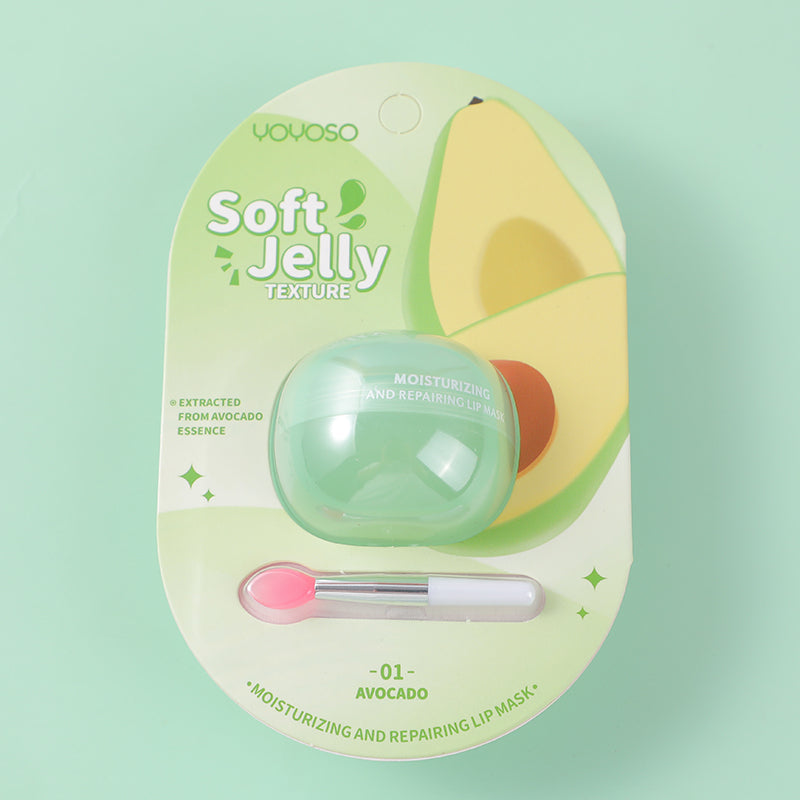 Moisturizing and repairing lip mask-01 Avocado