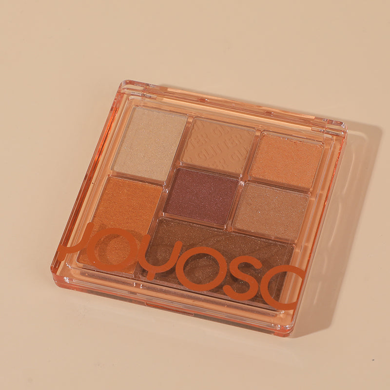 Seven colour eyeshadow palette-04 olive green