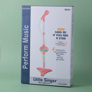 Flash microphone toy with single mic (including data cable)