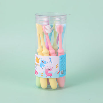 Cute Alphabet Children'S Toothbrush 10Pcs
