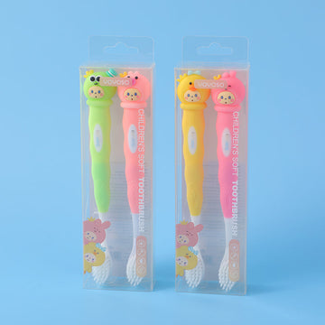 Children's soft silk cleaning tooth toothbrush 2pcs