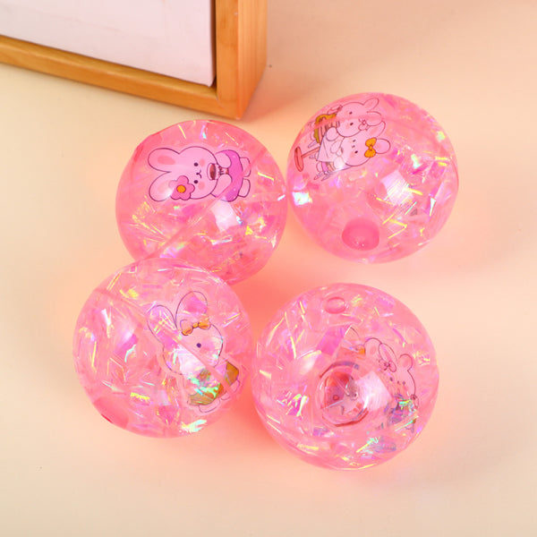 Cute rabbit water ball 6.5