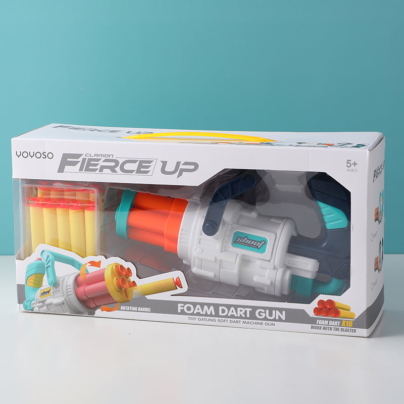 Gatling soft bullet gun