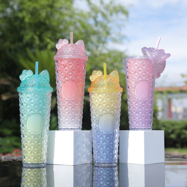 Animal series Double-walled plastic cup - 710 ml