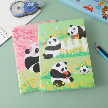 YOYO Panda series suture notebook A5-color pages