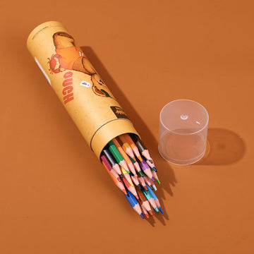 Teddy Island Series Erasable Colored Pencil-24Pcs