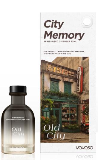 City memory series reed diffuser 52ml-old city