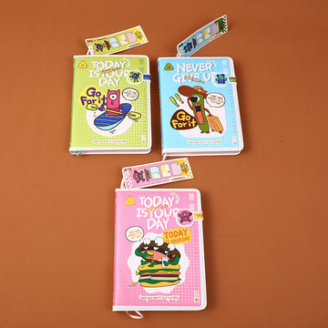 TOMARMON series magnetic buckle notebook 36K-colored inner pages 96 sheets