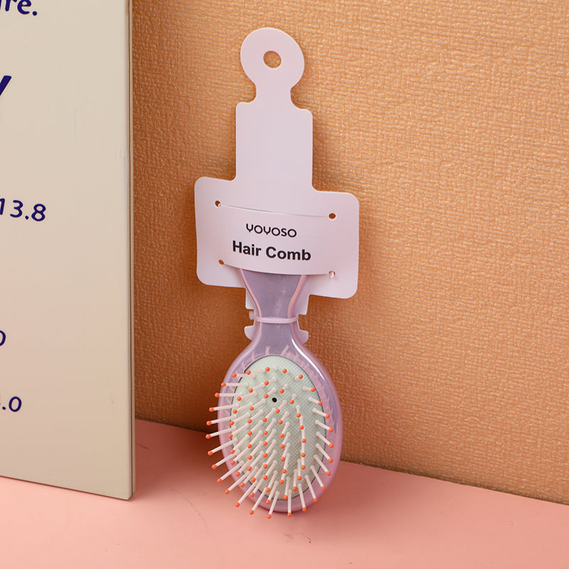 Colourful and portable airbag comb-pink