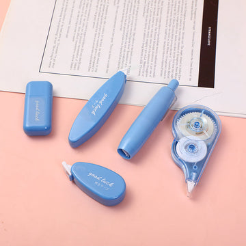 Correction tape 5pcs set-gradient blue
