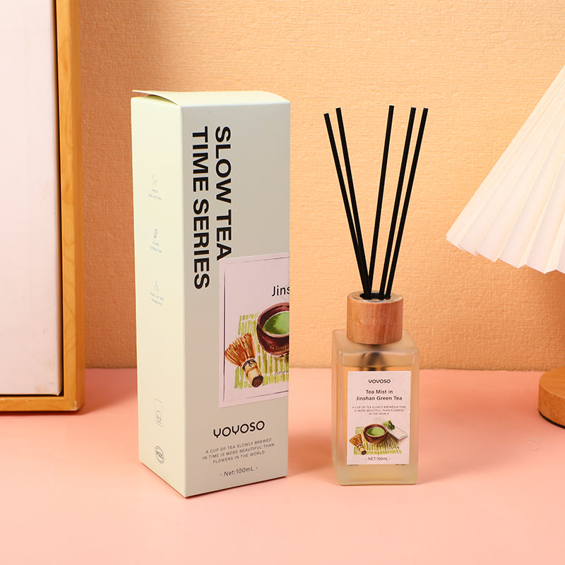 Slow tea time series flameless reed diffuser-Tea Mist in JinshanGreen Tea