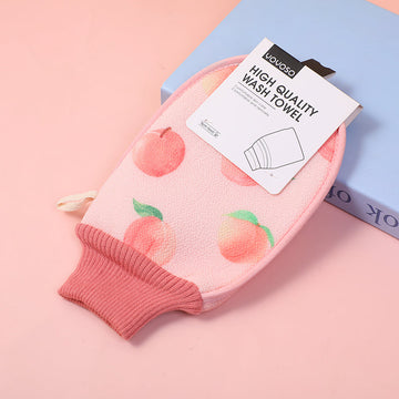 Peach and Tweed Bath Towel