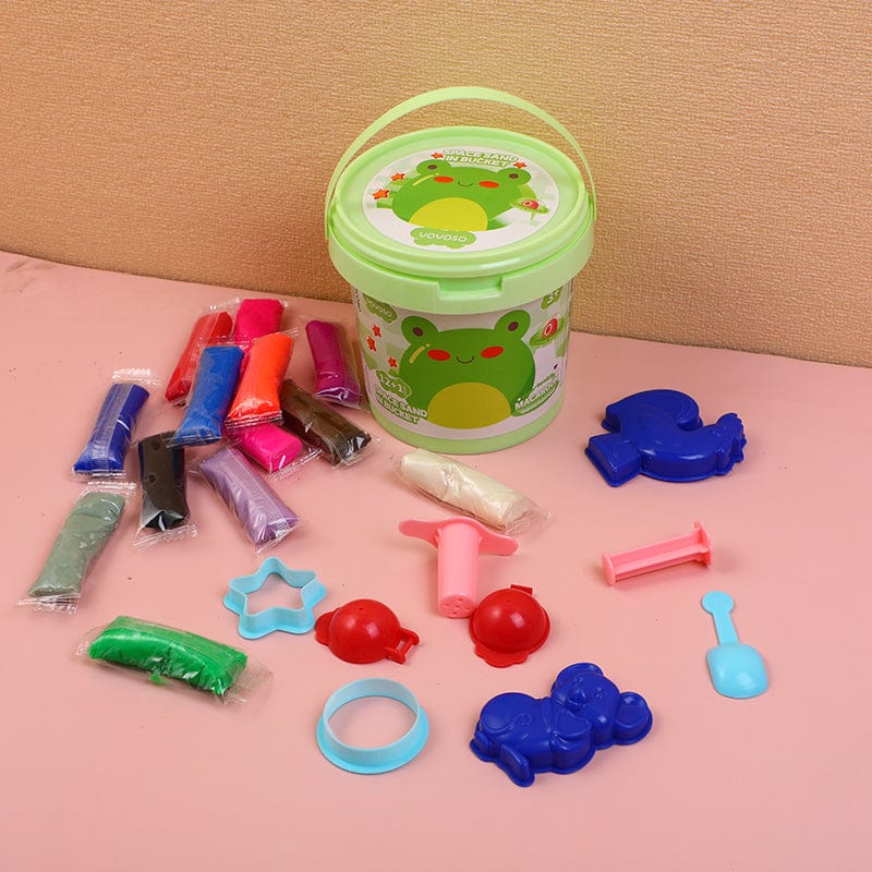 Macaroon Clay 12 Colors in bucket