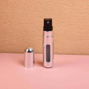 Refillable Perfume Dispenser Bottle 5ml-Brilliant Silver