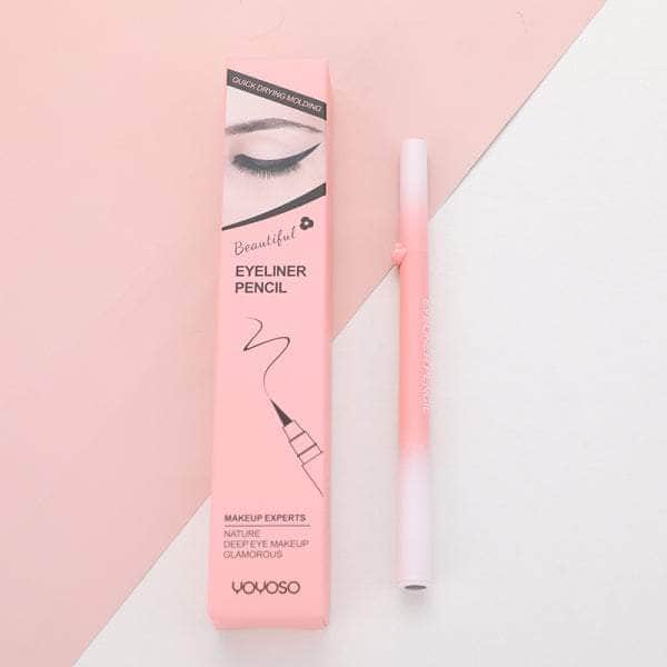 Exquisite carved eyeliner-black