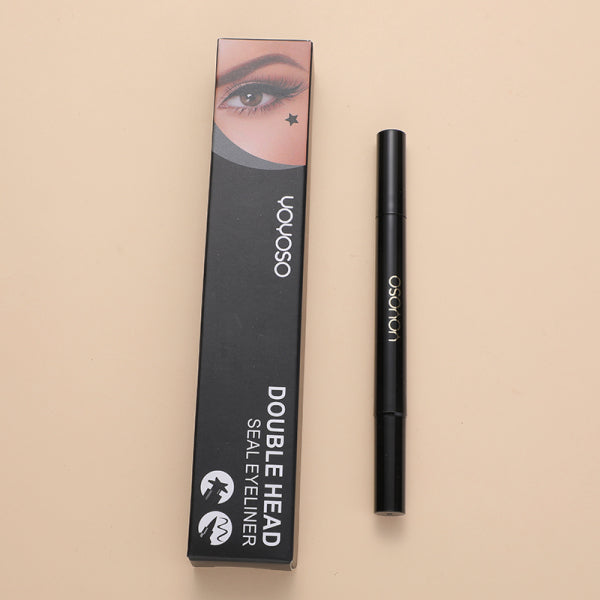 Star stamp waterproof eyeliner