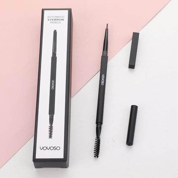 Cool black small machete automatic eyebrow pencil-grey brown