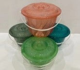 Transparent Bucket With Lid-1802