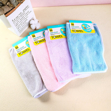 Coral velvet simple and elegant tapping towel-8006