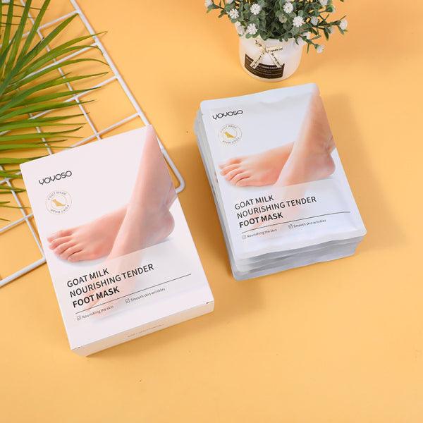 Goat Milk Nourishing Tender Foot Mask (36Ml*5 Pairs) - YOYOSO PAKISTAN