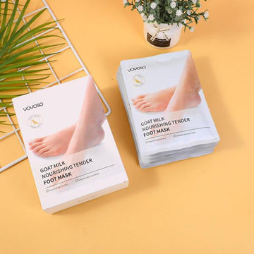 Goat Milk Nourishing Tender Foot Mask (36Ml*5 Pairs) - YOYOSO PAKISTAN