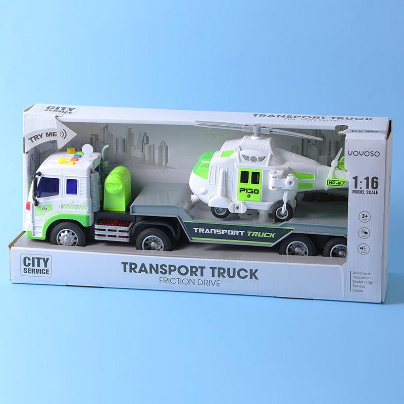 1:16 Sound And Light Trailer With Tank (Including 3Pcs Ag13 Battery) - YOYOSO PAKISTAN