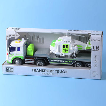 1:16 Sound And Light Trailer With Tank (Including 3Pcs Ag13 Battery) - YOYOSO PAKISTAN