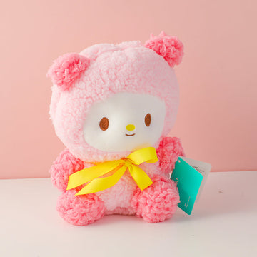 Naughty bear pink plush doll-21cm