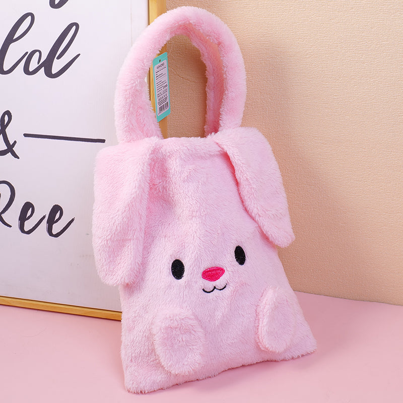 Easter-Puppy Tote Bag (Pink)