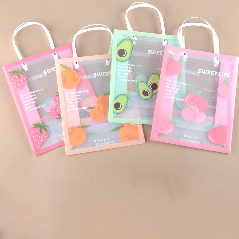 Sweet fruit vertical large PP gift bag
