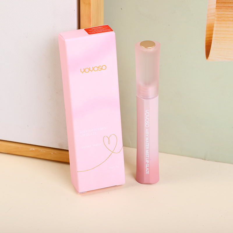 Airy water mist lip glaze-nude coffee
