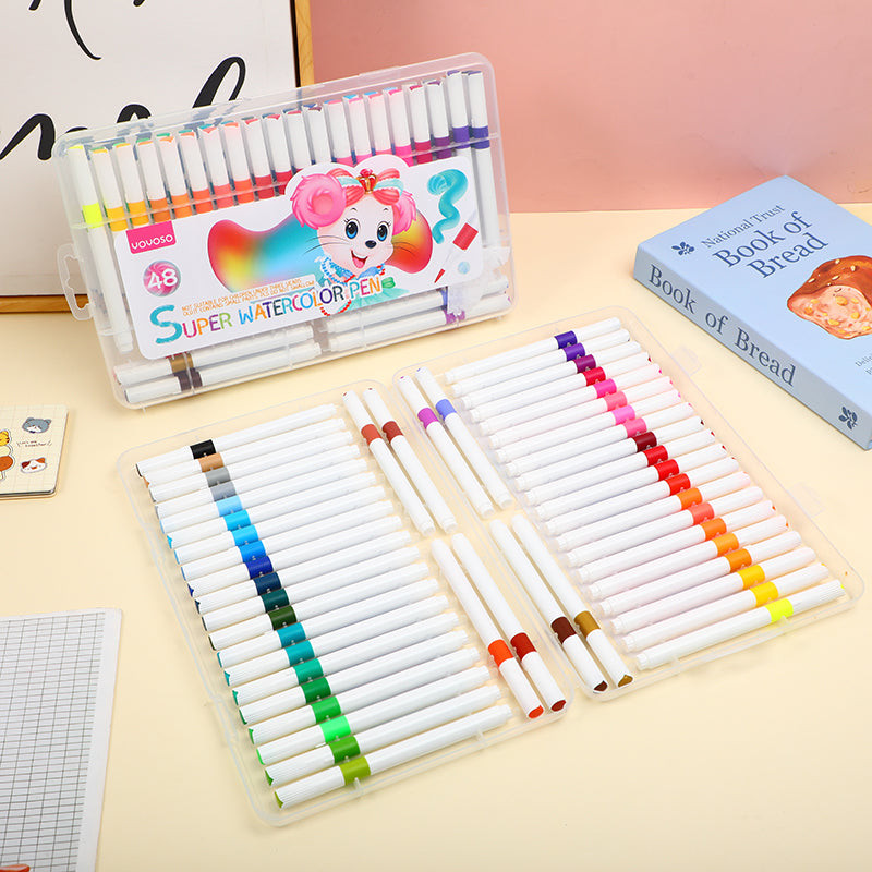48 colors Soft Tip Water-based Watercolor Pencils 261