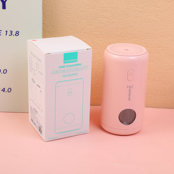 Car colorful aromatherapy humidifier-pink
