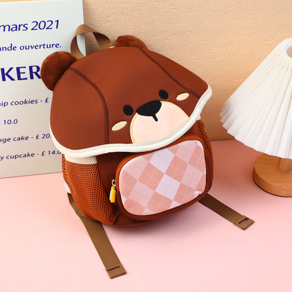 Brown bear park children's backpack