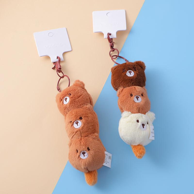 Baking Bear Stacked Plush Doll Key Chain - YOYOSO PAKISTAN