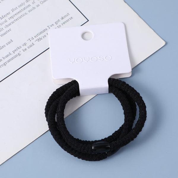 Black Basic Rubber Band 3Pcs - YOYOSO PAKISTAN