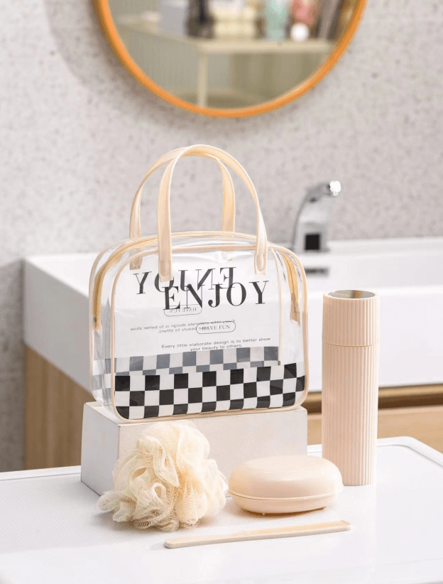 Checkerboard Toiletry Set - YOYOSO PAKISTAN
