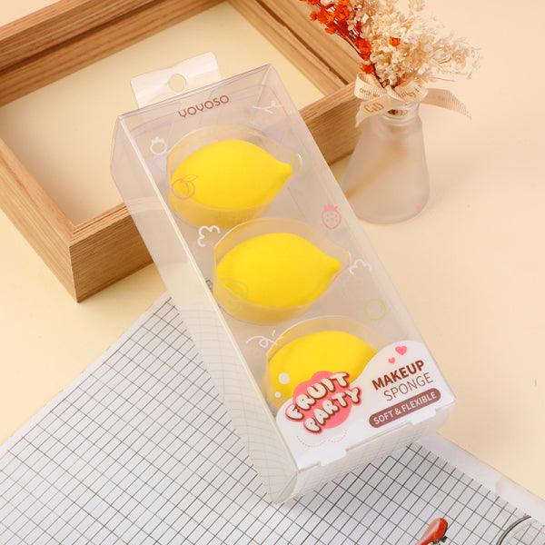 Cute Beauty Make Up Sponge Set(Lemon) - YOYOSO PAKISTAN