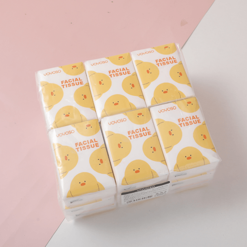 Cute Chicken Handkerchief Paper (18 Packs) - YOYOSO PAKISTAN