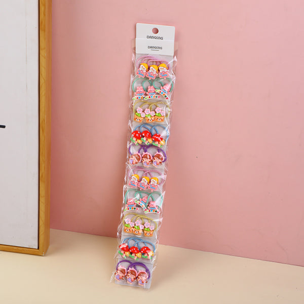 Cute children's hair tie 3pcs