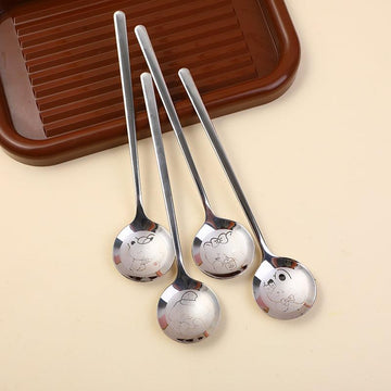 Cute Series Stainless Steel Creative Spoon - YOYOSO PAKISTAN