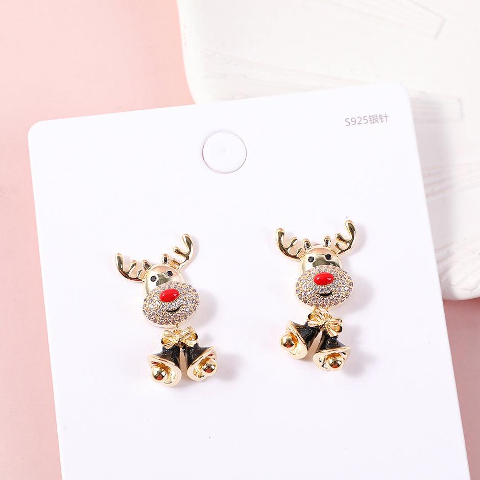 Deer Bell Stud Earrings - YOYOSO PAKISTAN