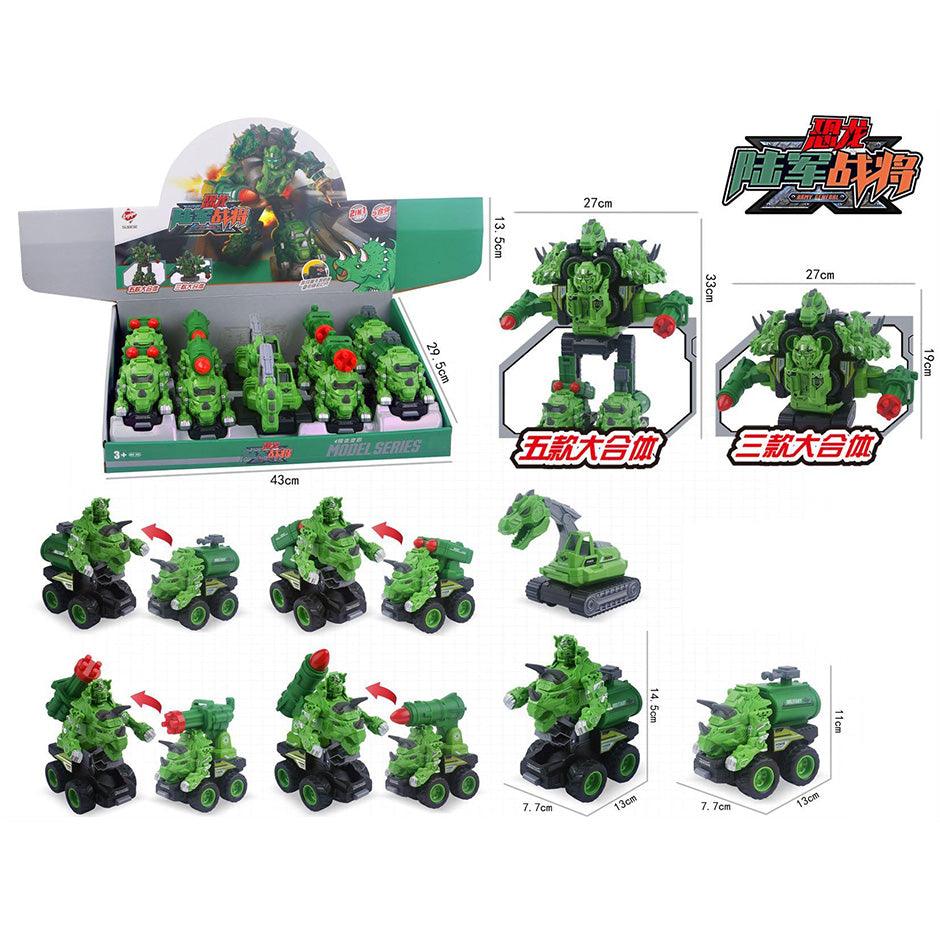 Dinosaur Army Warfighter Collision Shape-Shifting Toy - YOYOSO PAKISTAN